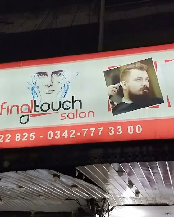 Final Touch Salon signboard